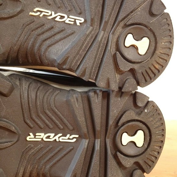 Spyder Squaw Winter Snow Boots Ladies/teen Hiking Size US 8 Black/gray/blue - Picture 7 of 12